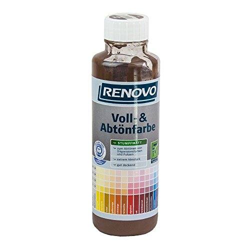 Voll- und Abtoenfarbe Farbe 500 ml Schokobraun 8017 Renovo von Renovo