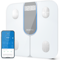 Renpho Körper-Analyse-Waage "Elis 1C Smart Body Scale A033" Smarte Körperanalysewaage mit 13 essentiellen Körpermessungen Renpho Körper-Analyse-Waage "Elis 1C Smart Body Scale A033" Smarte Körperanalysewaage mit 13 essentiellen Körpermessungen von Renpho