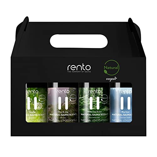 Rento Natural Sauna Scent Gift Box 4 x 100 ml von Rento