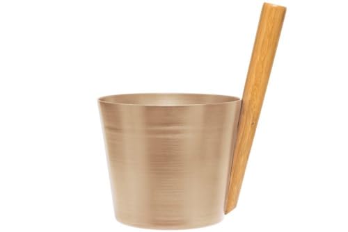 Rento Sauna bucket aluminium champagne von Rento