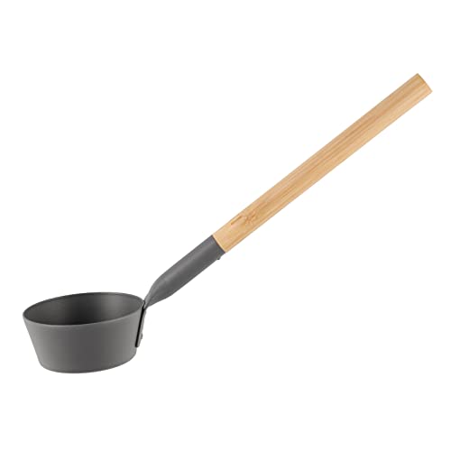 Rento - Saunakelle, Aufgusskelle, Saunalöffel - Aluminium, Bambus - Grau - 43 cm Rento - Saunakelle, Aufgusskelle, Saunalöffel - Aluminium, Bambus - Grau - 43 cm von Rento