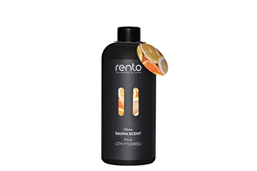 Rento Citrus Sauna Aromatherapie Duft Sauna Düfte 400ml Sauna Zubehör von Rento