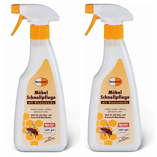 2x Renuwell Möbel-Schnellpflege von Renuwell