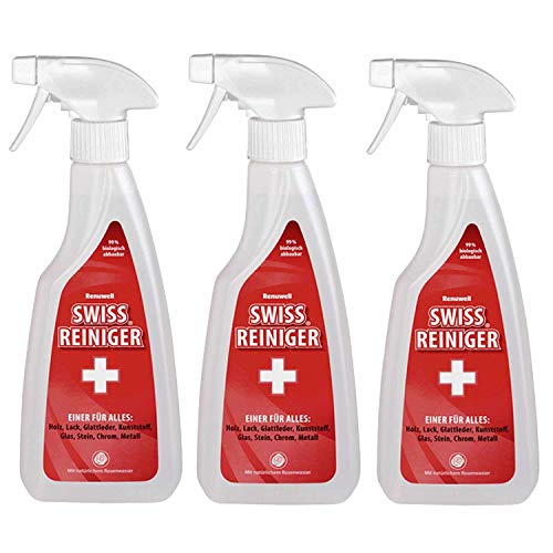 Renuwell 3 x 500 ml Swiss Reiniger Spar-Set von Renuwell