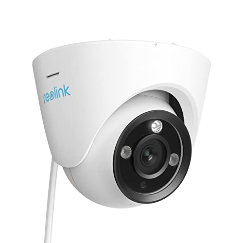 Reolink 12MP PoE Überwachungskamera Aussen mit Spotlight, Farbige Nachtsicht, Zwei-Wege-Audio, 24/7 Aufnahme, Smarte Erkennung, Zeitraffer, Outdoor IP-Kamera mit microSD Kartenslot, RLC-1224A, 4k von Reolink