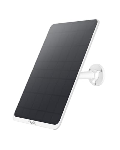 Reolink 12W Solarpanel für wiederaufladbare, akkubetriebene Außenkamera, IP65 Wetterfest von Reolink