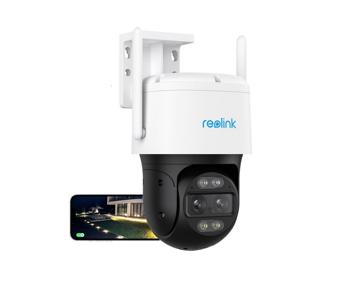 Reolink 2K Wired 4G Dual-Objektiv Überwachungskamera (Außenbereich, Pan &Tilt, Smarte Erkennung, Auto Tracking, 6X Hybridzoom) von Reolink