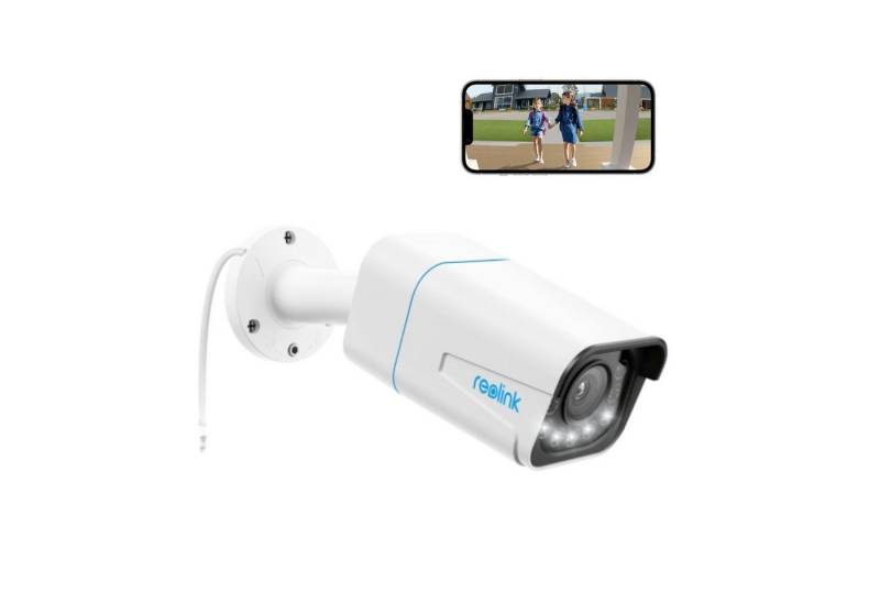 Reolink Überwachungskamera 4K 8MP PoE (Innenbereich, Außenbereich, Personen- & Autoerkennung,Haustiererkennung,Zwei-Wege-Audio,Spotlight) von Reolink