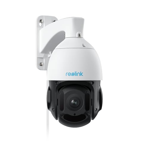 Reolink 4K PoE Überwachungskamera Aussen mit 16X Optischem Zoom, 360° Schwenk 90° Neige, Automatischer Verfolgung, IR Nachtsicht, Intelligenter Erkennung, Zwei-Wege Audio, Zeitraffer, RLC-823A 16X von Reolink