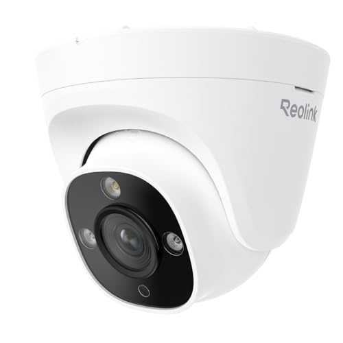 Reolink 4K Smarte IP Kamera Outdoor mit Personen-/Autoerkennung, Farbnachtsicht, 125° Diagonalansicht, Perimeterschutz, Erkennung von vergessenen Objekten, IP67 wetterfest, RP-PCT8M von Reolink