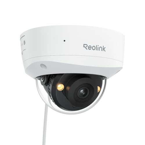Reolink 4K UHD PoE Überwachungskamera, mit Ik10 Vandalismusschutz, Farbnachtsicht, intelligenter Personen-/Fahrzeug-/Tiererkennung, Zwei-Wege-Audio, Einer schwenkbaren Innenhalterung, RLC-840A Reolink 4K UHD PoE Überwachungskamera, mit Ik10 Vandalismusschutz, Farbnachtsicht, intelligenter Personen-/Fahrzeug-/Tiererkennung, Zwei-Wege-Audio, Einer schwenkbaren Innenhalterung, RLC-840A von Reolink