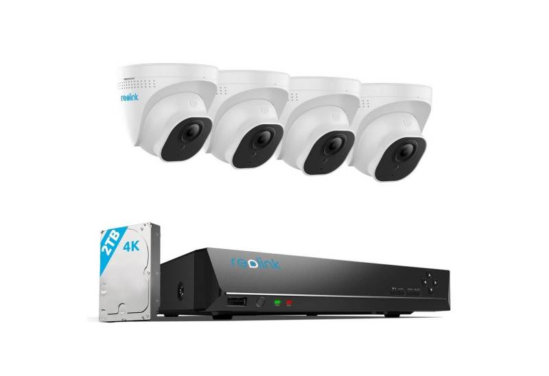 Reolink Überwachungskamera RLK8-800D4-A 4K 8CH PoE (Set, 24/7Aufzeichnung) von Reolink