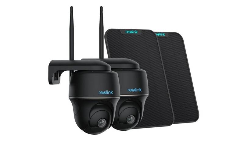 Reolink Überwachungskamera Argus PT Pro+Solarpanel 4MP Akku WLAN IP (2,4/5GHz WiFi,Personen-/Fahrzeugerkennung, PIR-Sensor, 2-Wege-Audio) von Reolink