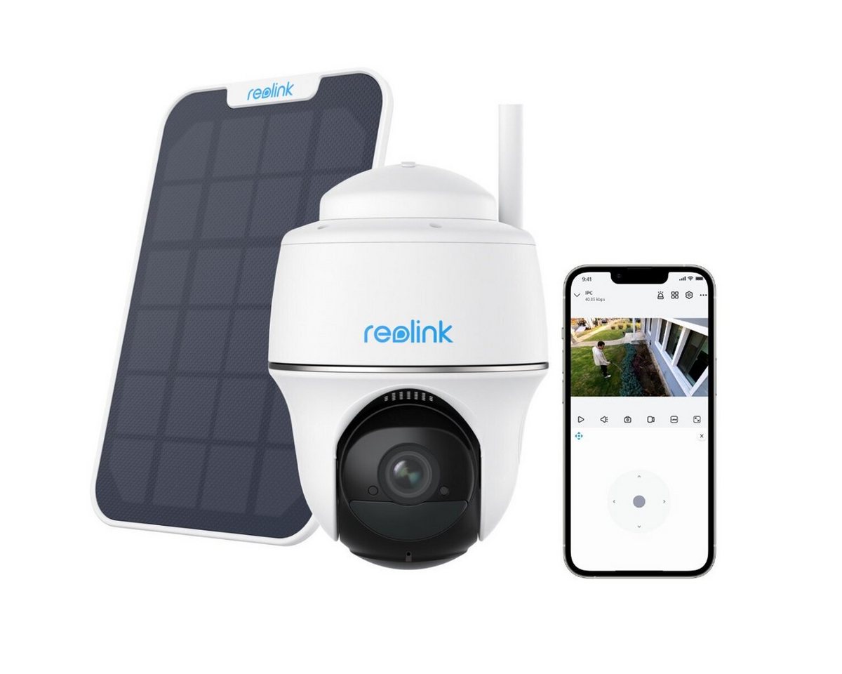 Reolink Überwachungskamera PTCam ProHD 4MP mit Solarpanel, 4/5GHz WLAN (Außenbereich) von Reolink