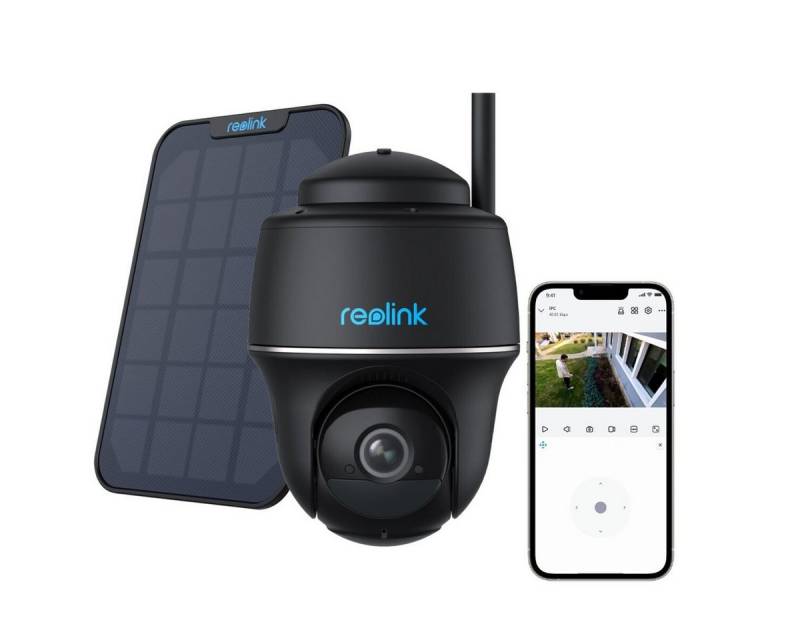Reolink Überwachungskamera PTCam ProHD 4MP mit Solarpanel, 4/5GHz WLAN (Außenbereich) von Reolink