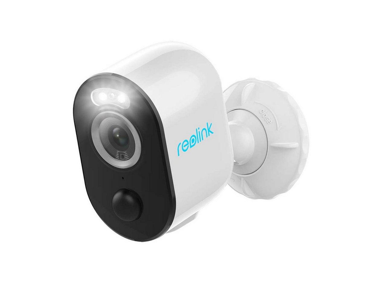 Reolink Überwachungskamera Argus Series B330 akkubetriebene 5 MP WLAN-Überwachungskamera (Innenbereich, Außenbereich, Personen-/Fahrzeugerkennung, Nachtsicht, Zwei-Wege-Audio) von Reolink