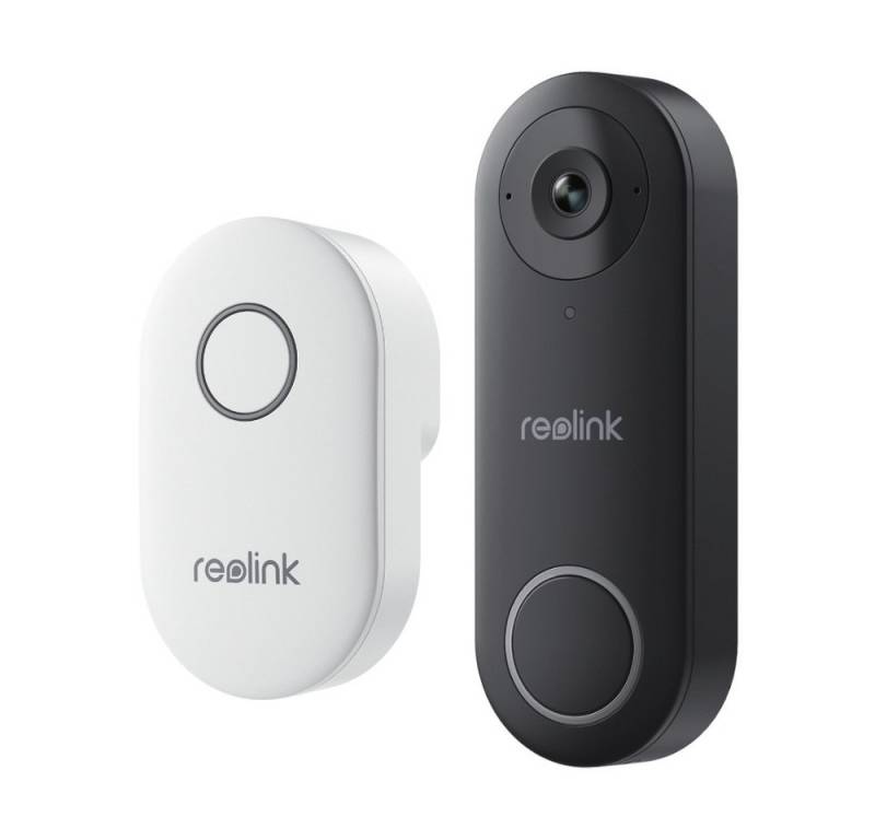 Reolink Smart Home Türklingel D340W - 5MP Video-Türklingel & Chime (Außenbereich, 2,4/5 GHz WLAN, Personenerkennung, 2-Wege-Audio, arbeitet mit NVRs) von Reolink