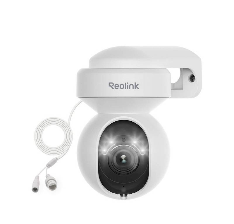 Reolink Überwachungskamera WLAN E1 Serie PT Cam 5MP ProHD AF (Außenbereich, Zoom,Auto-Tracking,2K+,Personen- & Autoerkennung,Farbige Nachtsicht) von Reolink