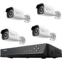 Reolink NVS8-5KB4-A rl5kb4 LAN IP-Überwachungskamera-Set 8-Kanal mit 4 Kameras 4096 x 2512 Pixel von Reolink