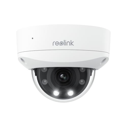 Reolink P437 4K Smart Detection Outdoor Überwachungskamera, Weiß, Wandalismusgeschützt, Nachtsicht in Farbe mit optischem 5X Zoom Reolink P437 4K Smart Detection Outdoor Überwachungskamera, Weiß, Wandalismusgeschützt, Nachtsicht in Farbe mit optischem 5X Zoom von Reolink