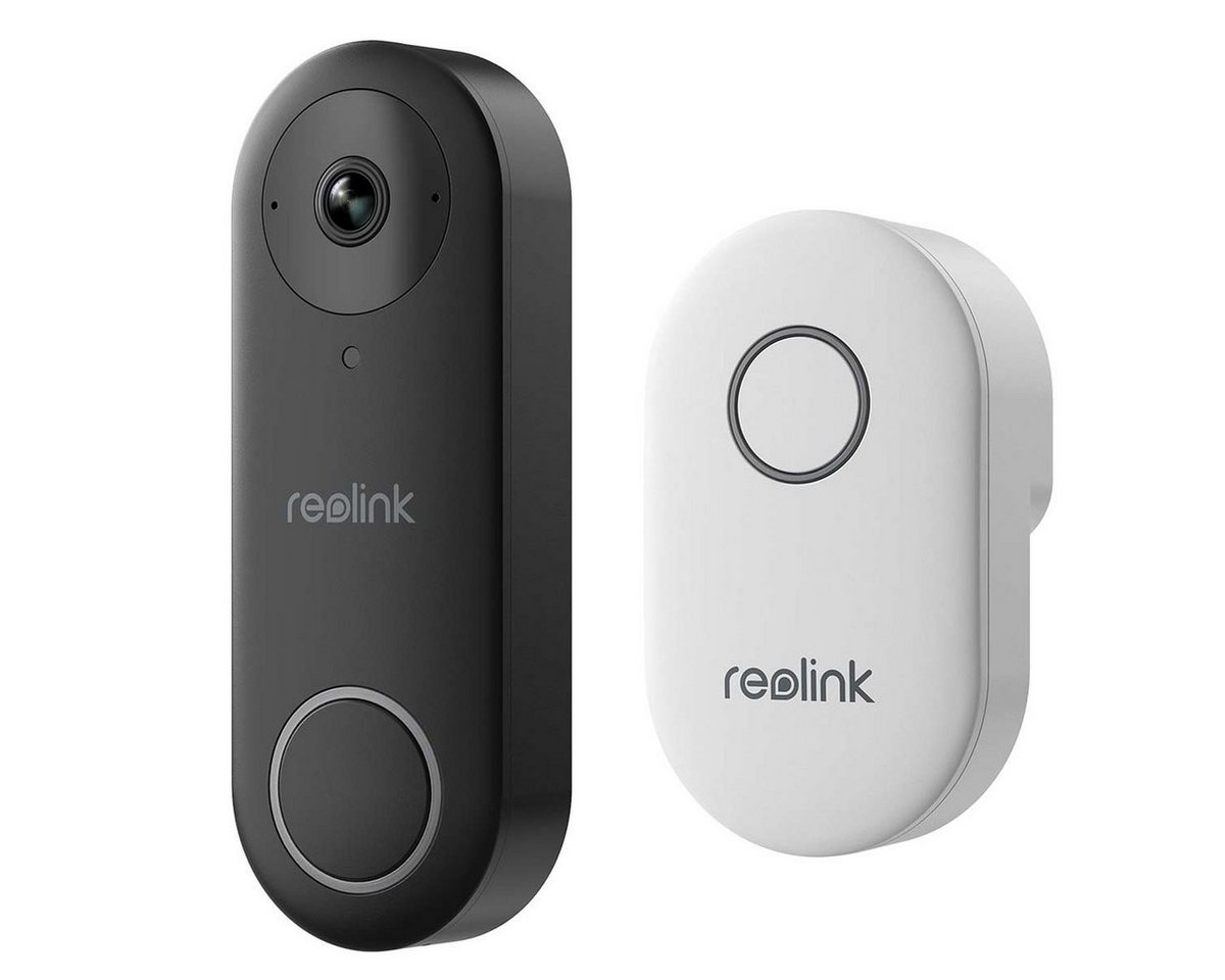 Reolink Reolink Video Doorbell PoE intelligente 2K+ 5 MP Video-Türsprechanlage (2-tlg., Personenerkennung, Zwei-Wege-Audio) von Reolink