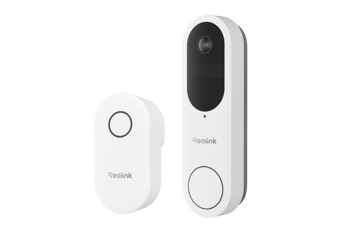 Reolink Smart Home Türklingel Akku-Türklingel Smarte 2K Dualband-WLAN (Außenbereich, 4MP,Personen/Fahrzeug/Paketerkennung,Arbeitet mit Reolink NVR,Chime) von Reolink