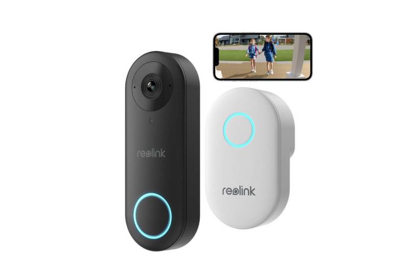 Reolink Smart Home Türklingel Videodoorbell Kamera WLAN-Version 5MP (Außenbereich, 2,4/5 GHz WiFi,Personenerkennung,Arbeitet mit Reolink NVRs) von Reolink