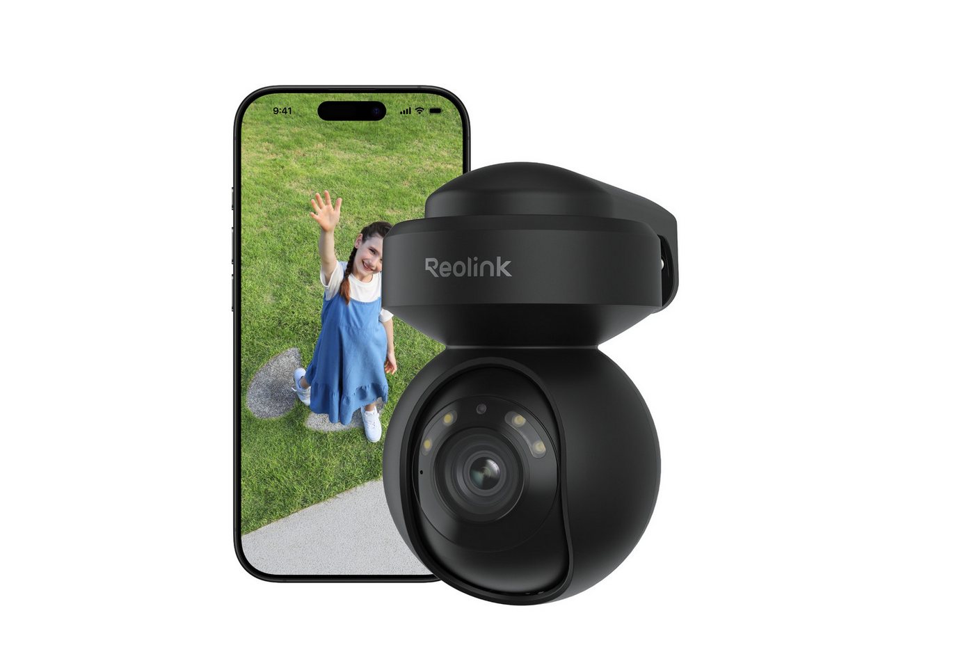 Reolink Überwachungskamera 4K 8MP PTZ Wi-Fi-6 (Außenbereich, Smarter Erkennung,3X optischer Zoom,Auto-Tracking, Farbige Nachtsicht) von Reolink
