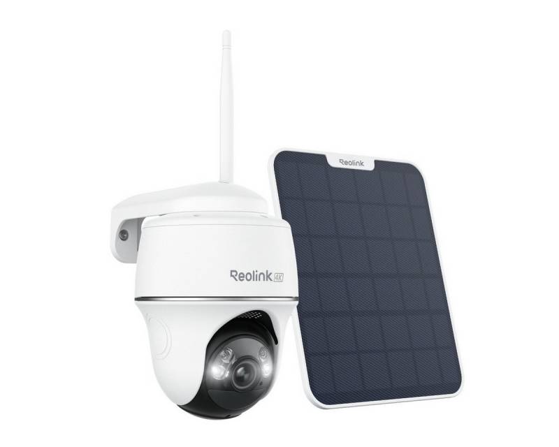 Reolink Überwachungskamera 4K 8MP Smarte kabellose Argus Series (Außenbereich, 5/2,4 GHz Dualband WLAN,Spotlight,Personen-/Fahrzeugerkennung) von Reolink
