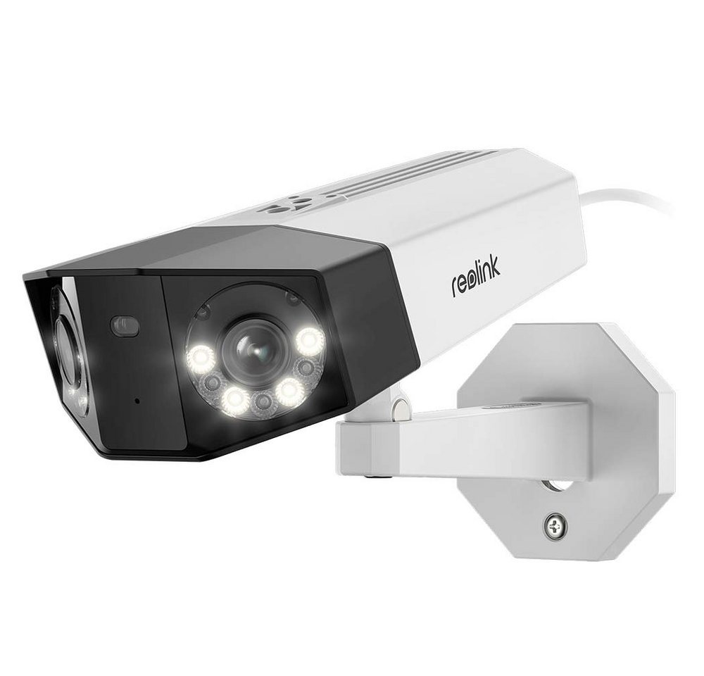 Reolink Überwachungskamera Duo Series P730 Intelligente 4K PoE (mit zwei Objektiven und 180° Panoramasicht, 2-Wege-Audio) von Reolink