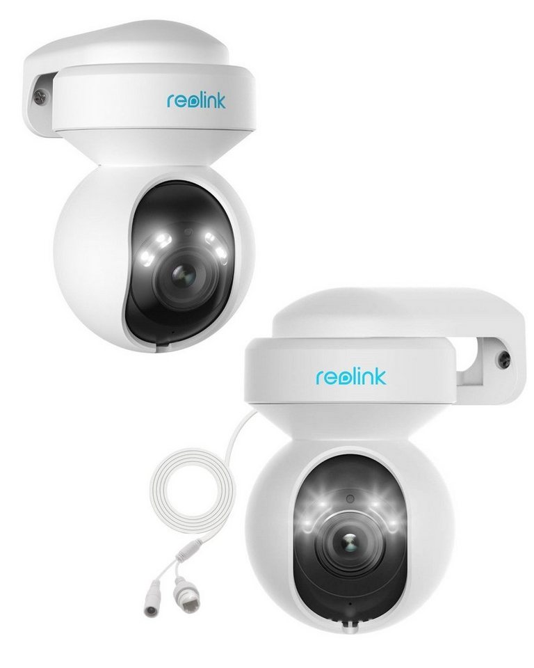 Reolink Überwachungskamera E1 Outdoor 5MP PTZ 2.4/5G WLAN IP (Außenbereich, 2-tlg., Personen- & Autoerkennung,Farbige Nachtsicht,Auto-Tracking Zoom) von Reolink