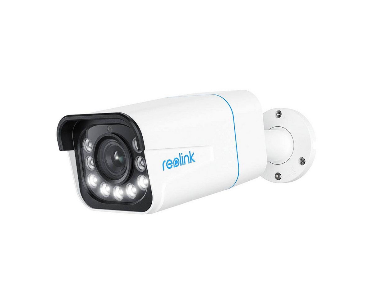 Reolink Überwachungskamera P430 Smarte 4K UHD PoE Überwachungskamera (mit Nachtsicht in Farbe und optischem 5X-Zoom, Erkennung von Personen, Fahrzeugen und Haustieren) von Reolink
