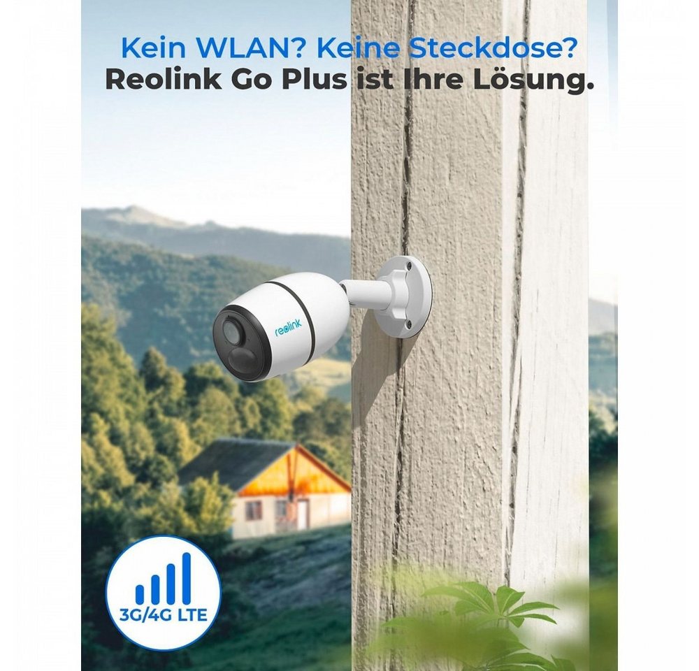 Reolink Überwachungskamera Reolink Go Series G330 Überwachungskamera. (Innen- und Außeneinsatz, Kabellose Installation) von Reolink