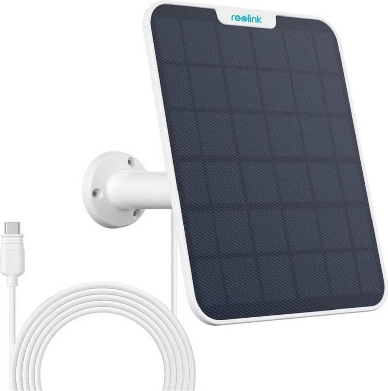 Reolink Überwachungskamera Reolink Solar Panel 2 Baltas Weiß (Weiß, Befestigungs-Kit, USB-C zu Micro USB Converter) von Reolink