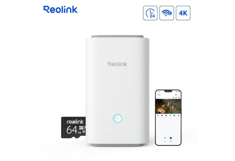 Reolink Überwachungskamera Zubehör Kabelloses Sicherheitssystem (Innenbereich, 1-tlg., Keine monatliche Gebühr,64G SD-Karte inkl.,Unterstützt Reolink Kameras) von Reolink