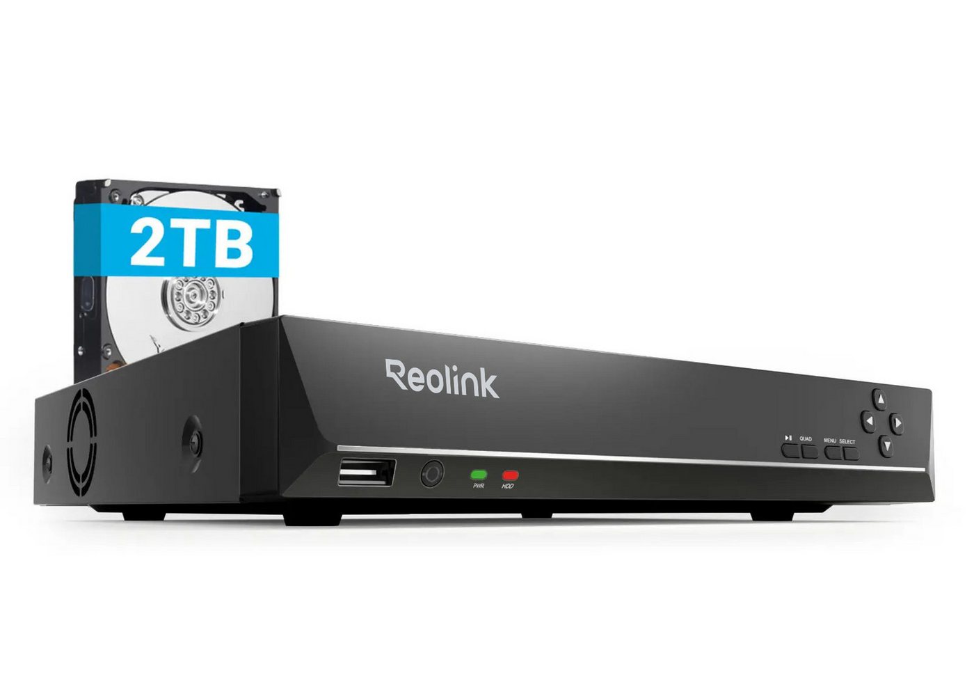 Reolink Überwachungskamera Zubehör RLN8-410 (2TB Festplatte für 24/7 Aufzeichnung) von Reolink