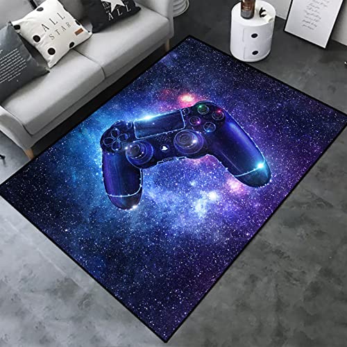 Game Controller 3D Gamer Gaming Muster Bereich Teppiche rutschfeste Gaming Teppiche Spieler rutschfeste Bodenmatte Gamer Zimmer Dekor Wohnkultur für Wohnzimmer Schlafzimmer (GM-2) von Reorzon