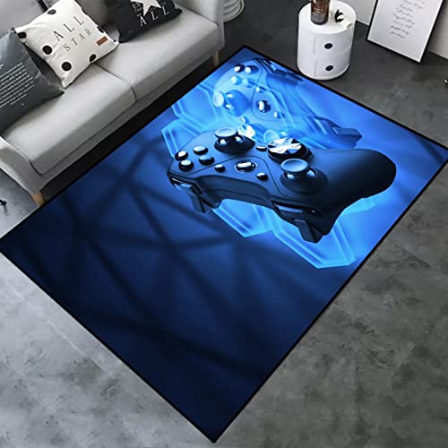 Game Controller 3D Gamer Gaming Muster Bereich Teppiche rutschfeste Gaming Teppiche Spieler rutschfeste Bodenmatte Gamer Zimmer Dekor Wohnkultur für Wohnzimmer Schlafzimmer (GM-5) von Reorzon