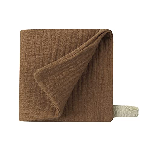 Reoyloep Musselin Tücher für Baby, 1-Pack Musselin Quadrate 23x23cm/9.06"x9.06" Baby Burp Tuch Baumwolle Gesichtstücher Super Soft von Reoyloep