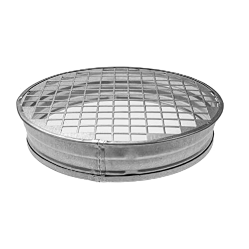 150 mm Rohrendkappe mit Aluminiumgeflecht – runde Edelstahlkappe – AluminiumSieb – Lüftungskanalendkappe – erhältlich in verschiedenen Größen 150 mm Rohrendkappe mit Aluminiumgeflecht – runde Edelstahlkappe – AluminiumSieb – Lüftungskanalendkappe – erhältlich in verschiedenen Größen von Repa Market