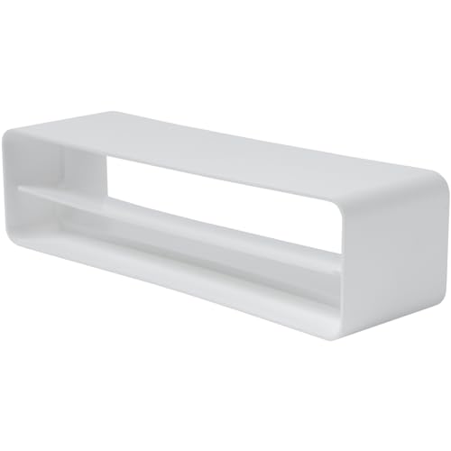 220x55mm Rechteckiger Kanalverbinder mit Ventil - Integrierter Rückflussverhinderer - Lüftungssystem, Heizen, Kühlen von Repa Market