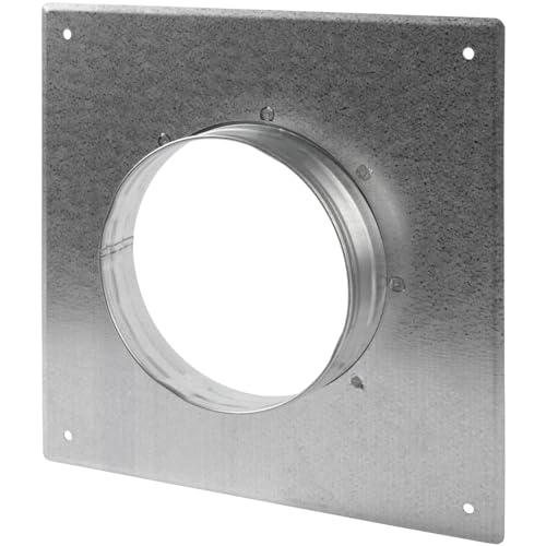 Kanalanschluss Flansch Ø 125 mm, Verzinkter Stahl, Gerader oder flexibler Rohrflansch für Heizung, Kühlungs und Belüftungssysteme (125 cm) von Repa Market