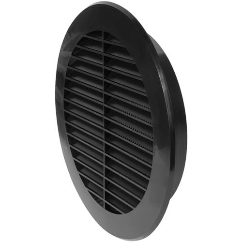 Repa Market 15 cm / 150 mm Kunststoff Schwarz – Entlüftungsabdeckung – runde Kanalabdeckung – Lüftungsschlitze – Schutzgitter – HVAC-Belüftung Repa Market 15 cm / 150 mm Kunststoff Schwarz – Entlüftungsabdeckung – runde Kanalabdeckung – Lüftungsschlitze – Schutzgitter – HVAC-Belüftung von Repa Market