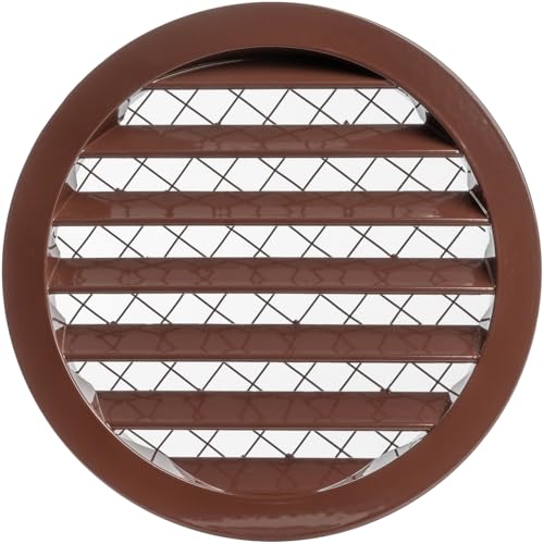 Repa Market 16 cm Braun Lüftungsabdeckung – Aluminium – Industrielles rundes Lüftungsgitter – Metall Laibungslüftung mit Sieb – Netz – Runder Luftauslass oder Lufteinlass für Haus oder Garagenwand Repa Market 16 cm Braun Lüftungsabdeckung – Aluminium – Industrielles rundes Lüftungsgitter – Metall Laibungslüftung mit Sieb – Netz – Runder Luftauslass oder Lufteinlass für Haus oder Garagenwand von Repa Market