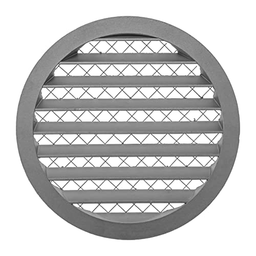 Repa Market 20 cm Graue Lüftungsabdeckung – Aluminium – Industrielles rundes Lüftungsgitter – Metall Laibungslüftung mit Sieb – Netz – Runder Luftauslass oder Lufteinlass für Haus oder Garagenwand Repa Market 20 cm Graue Lüftungsabdeckung – Aluminium – Industrielles rundes Lüftungsgitter – Metall Laibungslüftung mit Sieb – Netz – Runder Luftauslass oder Lufteinlass für Haus oder Garagenwand von Repa Market