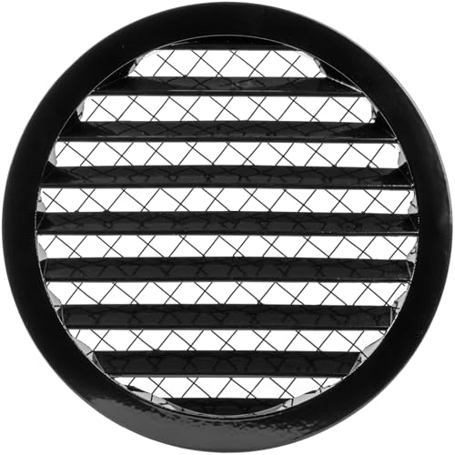 Repa Market 20 cm Schwarz Lüftungsabdeckung – Aluminium – Industrielles rundes Lüftungsgitter – Metall Laibungslüftung mit Sieb – Netz – Runder Luftauslass oder Lufteinlass für Haus oder Garagenwand Repa Market 20 cm Schwarz Lüftungsabdeckung – Aluminium – Industrielles rundes Lüftungsgitter – Metall Laibungslüftung mit Sieb – Netz – Runder Luftauslass oder Lufteinlass für Haus oder Garagenwand von Repa Market