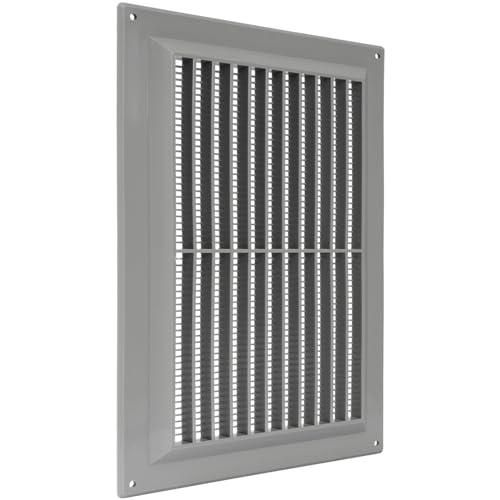 Repa Market 25 x 17 cm / 250 x 170 mm Kunststoff Grau – Entlüftungsabdeckung – quadratische Kanalabdeckung – Lüftungsschlitze – Schutzgitter – HVAC-Belüftung Repa Market 25 x 17 cm / 250 x 170 mm Kunststoff Grau – Entlüftungsabdeckung – quadratische Kanalabdeckung – Lüftungsschlitze – Schutzgitter – HVAC-Belüftung von Repa Market