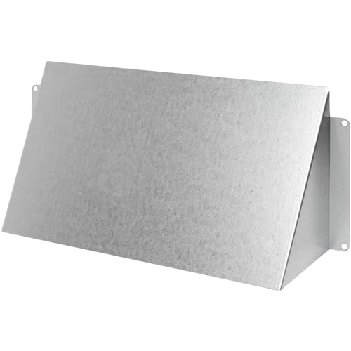 Repa Market 250 x 120 mm Entlüftungsabdeckung aus verzinktem Stahl - Ablufthaube mit Regenschutz - Entlüftungshaube für Innen- und Außenbereich, HVAC-Abluftkanal, Auspuffkappe Repa Market 250 x 120 mm Entlüftungsabdeckung aus verzinktem Stahl - Ablufthaube mit Regenschutz - Entlüftungshaube für Innen- und Außenbereich, HVAC-Abluftkanal, Auspuffkappe von Repa Market