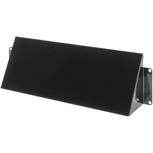 Repa Market 250 x 80 mm Schwarz Entlüftungsabdeckung aus verzinktem Stahl - Ablufthaube mit Regenschutz - Entlüftungshaube für Innen- und Außenbereich, HVAC-Abluftkanal, Auspuffkappe Repa Market 250 x 80 mm Schwarz Entlüftungsabdeckung aus verzinktem Stahl - Ablufthaube mit Regenschutz - Entlüftungshaube für Innen- und Außenbereich, HVAC-Abluftkanal, Auspuffkappe von Repa Market