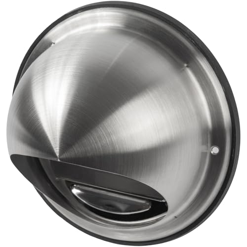 Repa Market Lüftungsgitter Edelstahl mit Gummidichtung - 10 cm - Lüftungsgitter Rund - Lüftungsgitter mit Insektenschutz und Haube - Lüftungsrohr Abdeckung - Abdeckung Für Dunstabzug Aussen Repa Market Lüftungsgitter Edelstahl mit Gummidichtung - 10 cm - Lüftungsgitter Rund - Lüftungsgitter mit Insektenschutz und Haube - Lüftungsrohr Abdeckung - Abdeckung Für Dunstabzug Aussen von Repa Market